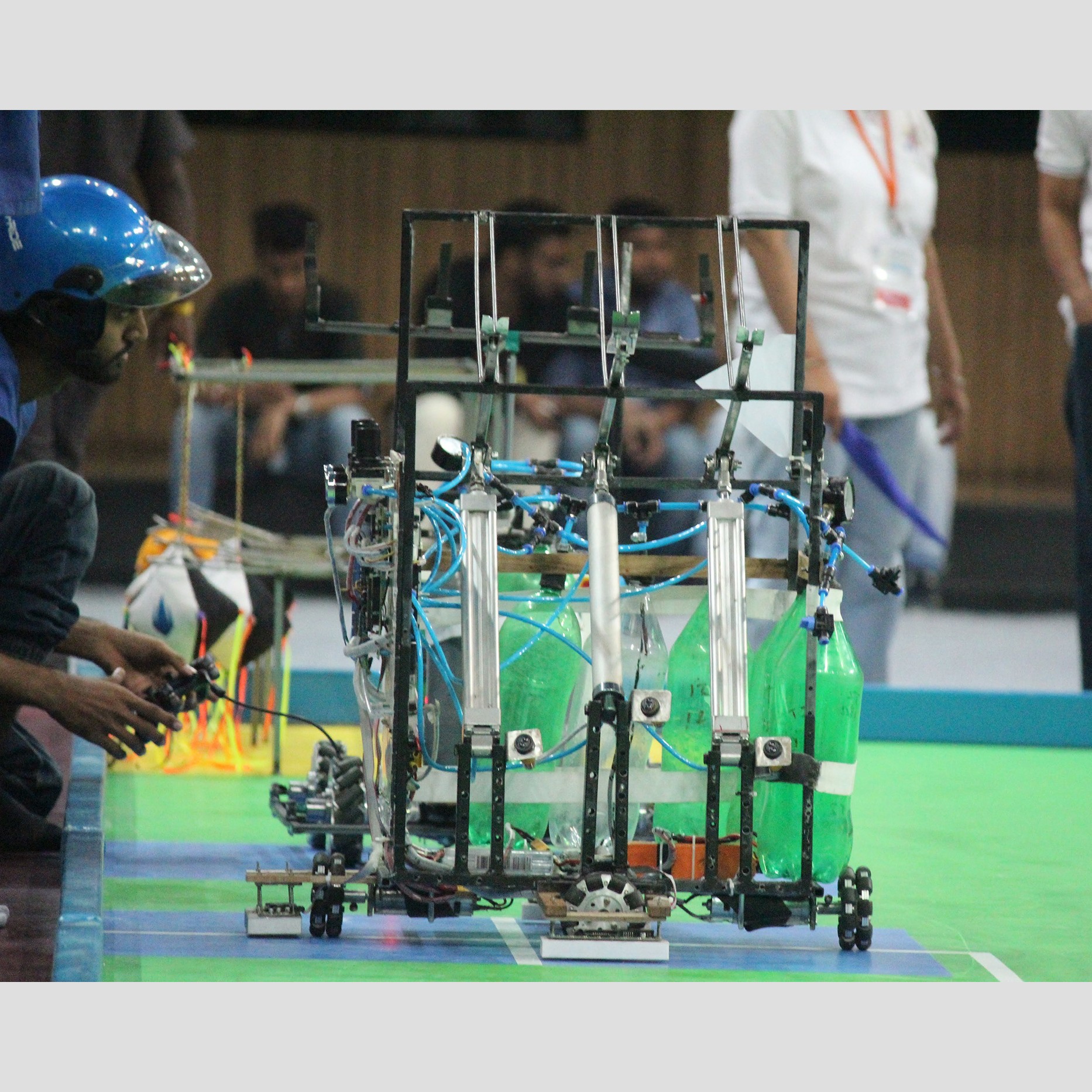 Autonomous Shuttle Launching Robot
